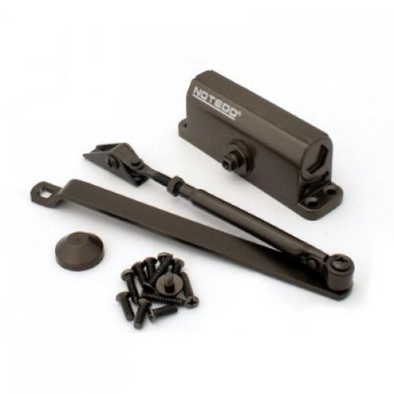 Доводчик дверной NOTEDO DC-120 белый/бежевый