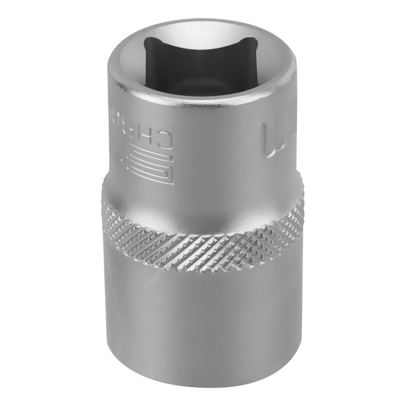 Головка торцевая 1/2" 17мм 6-гран. CrV Stels 13828