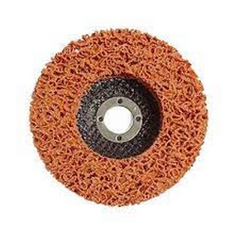Диск зачистной пористый "коралловый" 125/22мм оранжевый
