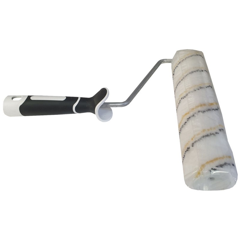 Валик микрофибра, d 42 мм, высота ворса 9 мм, ширина 250 мм, бюгель d 6 мм Black Edition Decor