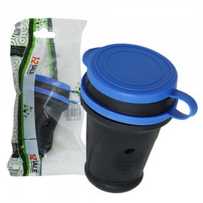 Розетка штепсель с заз. каучук. (Турция) E1M 1-2.SALE