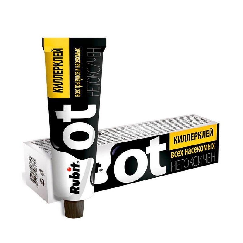 Клей от грызунов и насекомых 135г Rubit Киллерклей