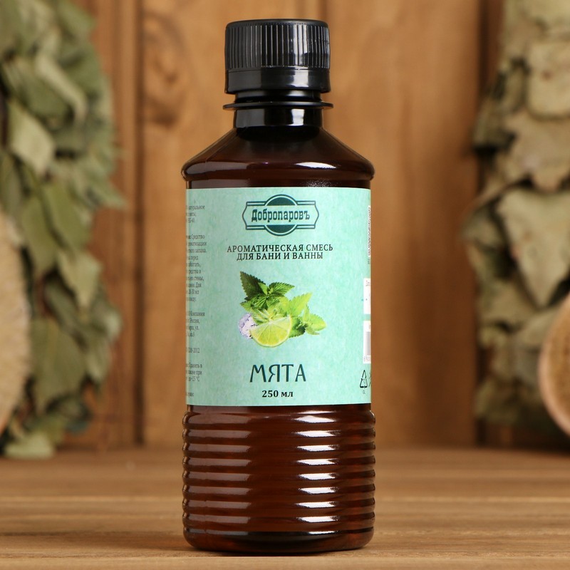 Ароматизатор для бани и ванны «Мята» натуральная 250мл
