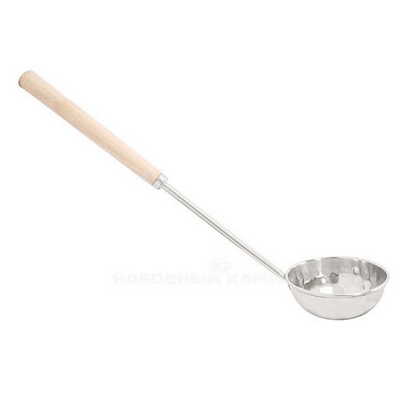 Черпак НЕРЖАВЕЙКА 40 см "Русский пар"