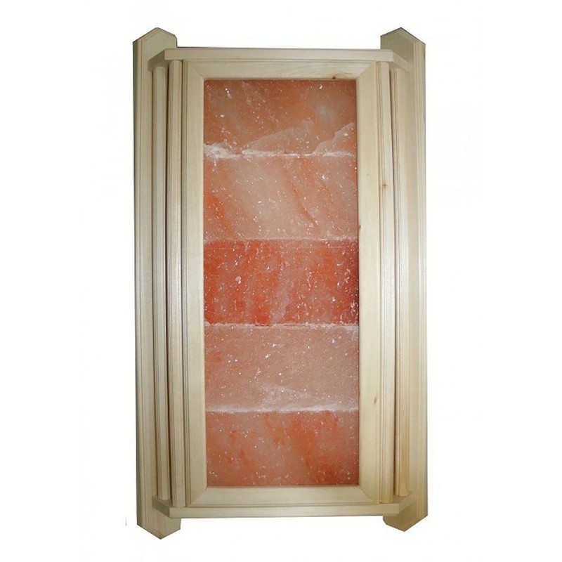 Абажур липа угловой с розовой гималайской солью 5 плиток