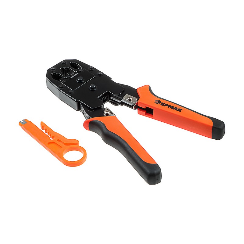 Кримпер для обжима RJ-разъемов ЕРМАК 439-006