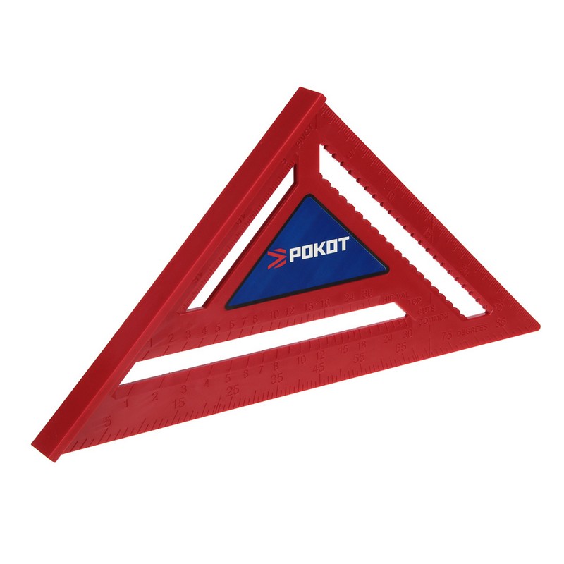 Угольник кровельный 175x175мм пластик РОКОТ 665-006