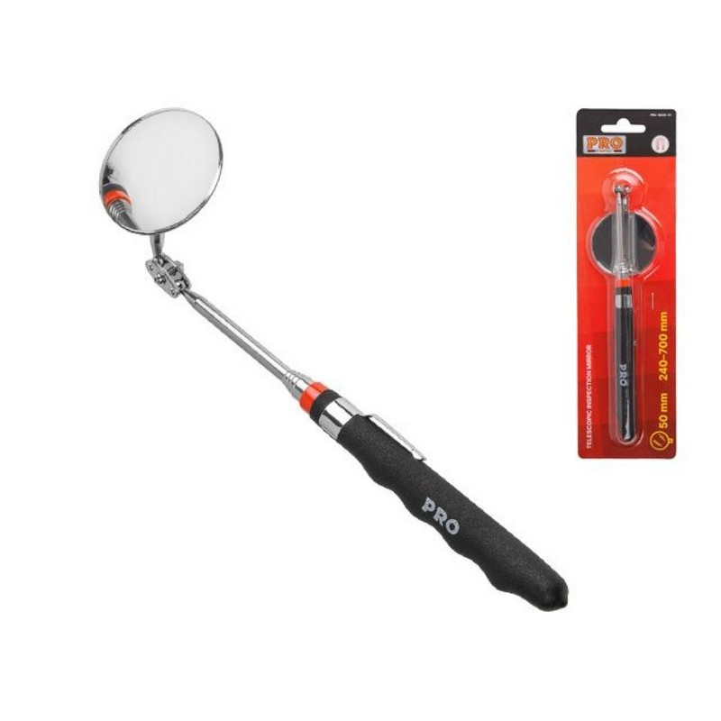 Зеркало телескопическое поворотное 50мм, 240-790мм STARTUL PRO-6030-01
