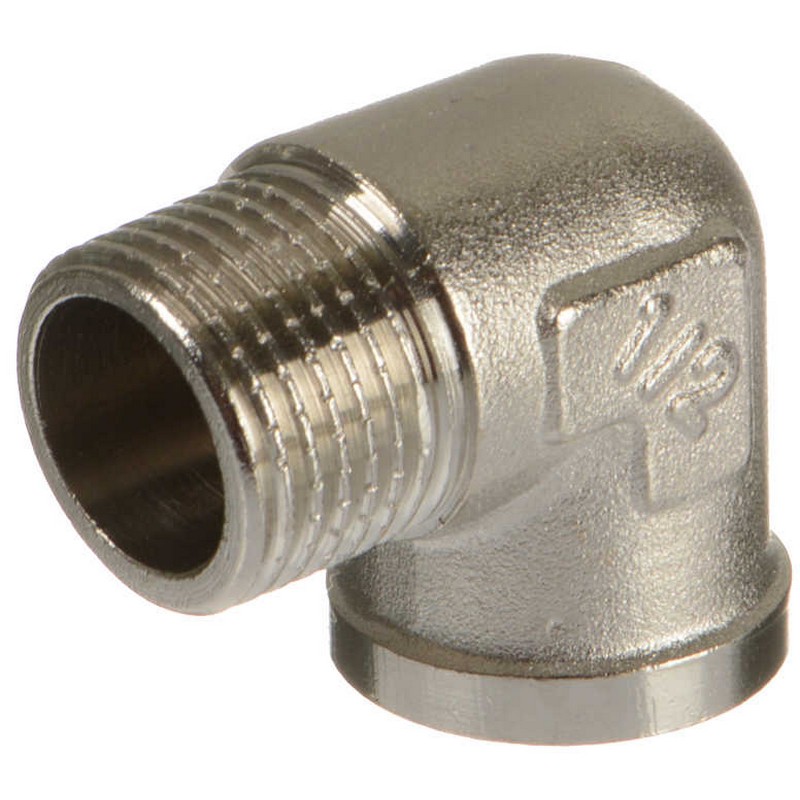 Уголок 1/2" в/н, латунь