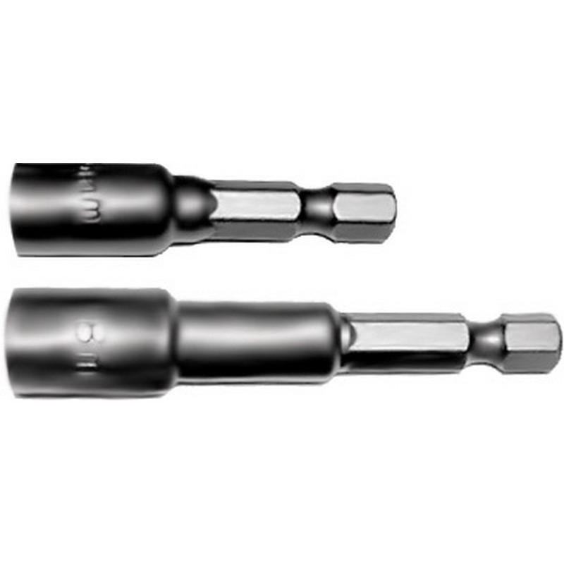 Бита с головкой торцевой 6-гран. 8х45мм магнитная HEX 1/4" MOS 57922М