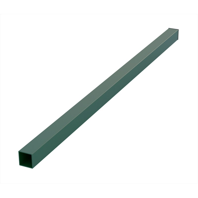 Столб заборный 60х60х3,0м ППК RAL 6005 (зеленый)