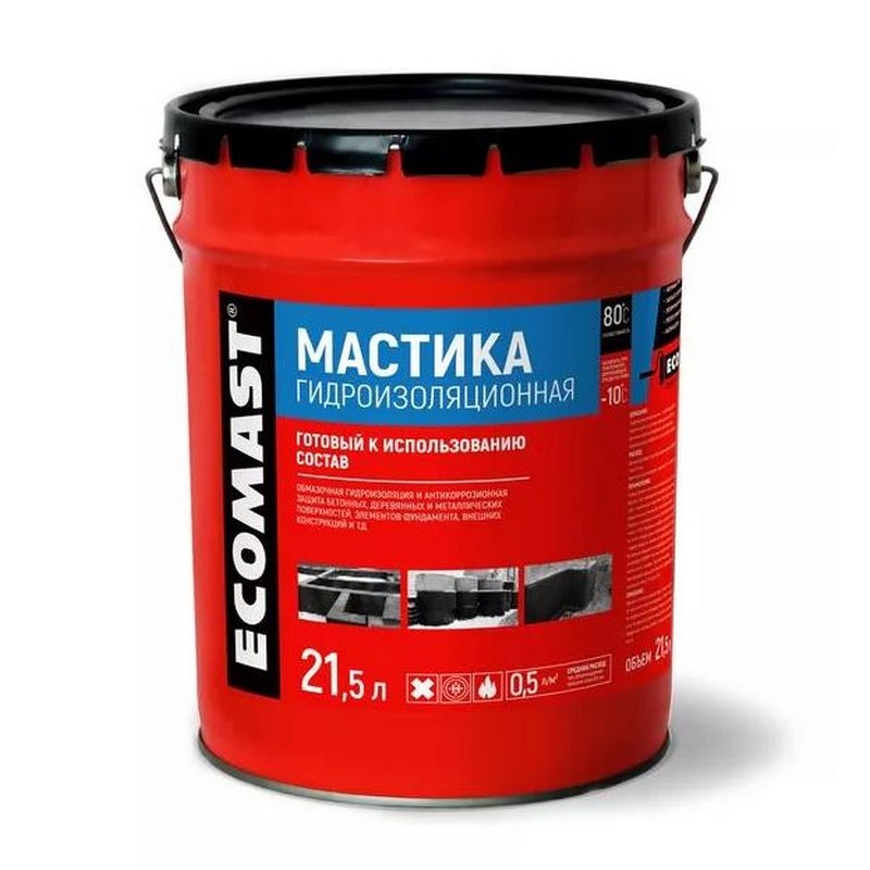 Мастика гидроизоляционная 1,8 кг COLORIT
