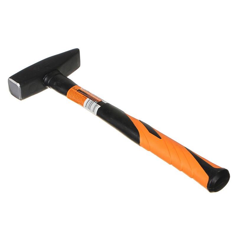 Молоток 600г кованый, фиберглас.двухкомпонент.ручка ЕРМАК 615-087