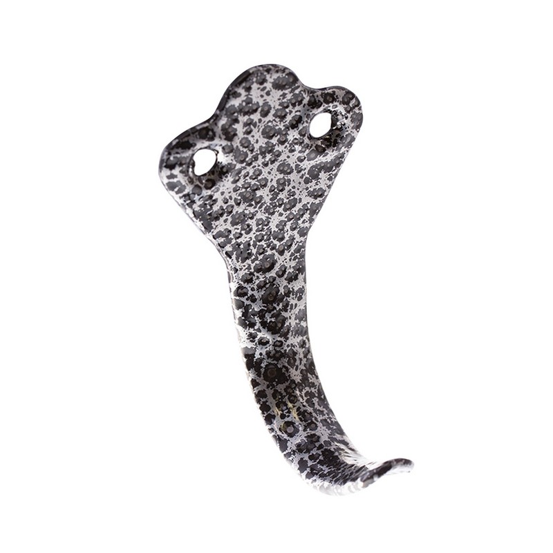 Крючок 1-рожковый №2  (ст.серебро)