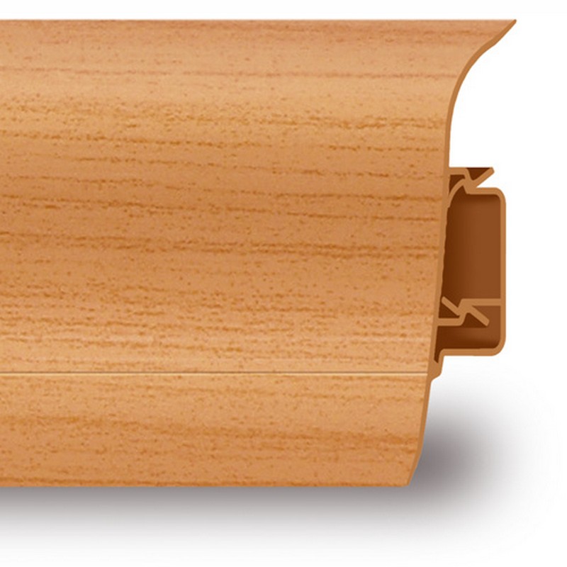 Плинтус ARBITON LM55 -06 2,5м к/кан.мяг.край (вишня) 