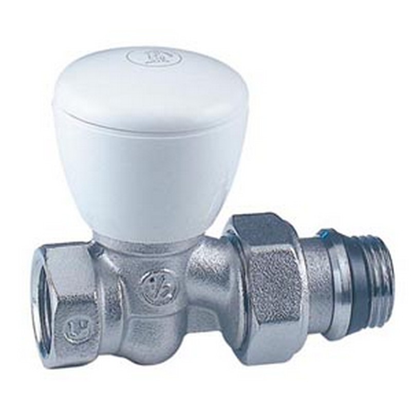 Клапан термостатический микрометрический прямой 3/4*3/4 ВР/НР с американкой R422TG GIACOMINI