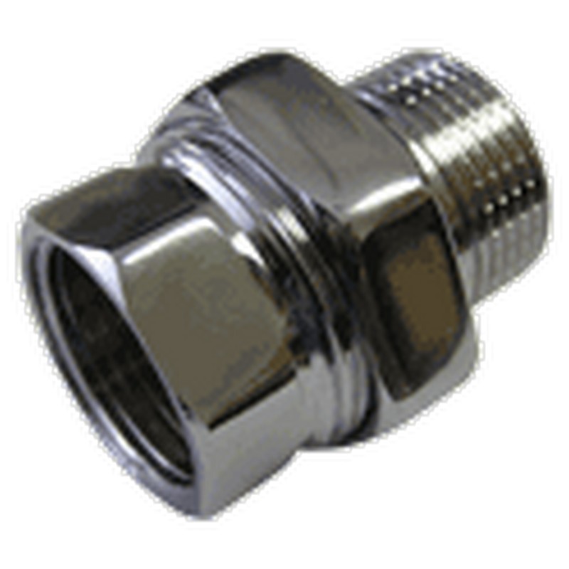 Американка прямая 1/2 в/н для полотенцесушителя хром TRm 01520