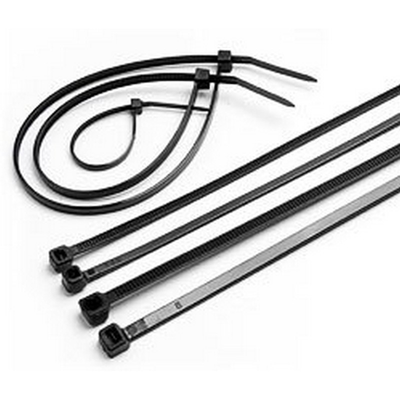 Стяжка нейлон. 150х3,6мм (100шт) черные Navigator