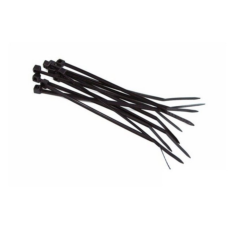 Стяжка нейлон. 200х3,6мм (100шт) черные Navigator