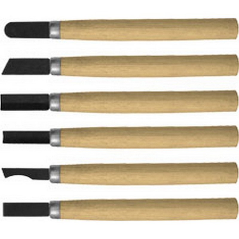 Резаки по дереву 6шт/набор FIT 43410