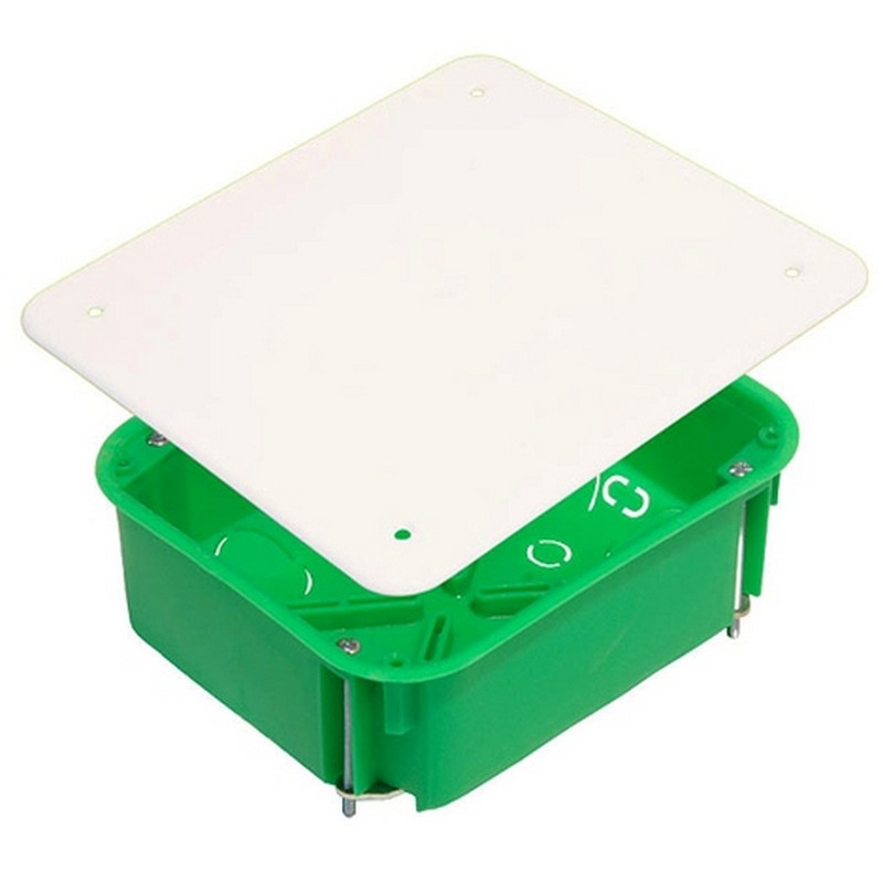 Коробка с/у 120х100х50 с крыш. для г/к зелен. HEGEL КР1203