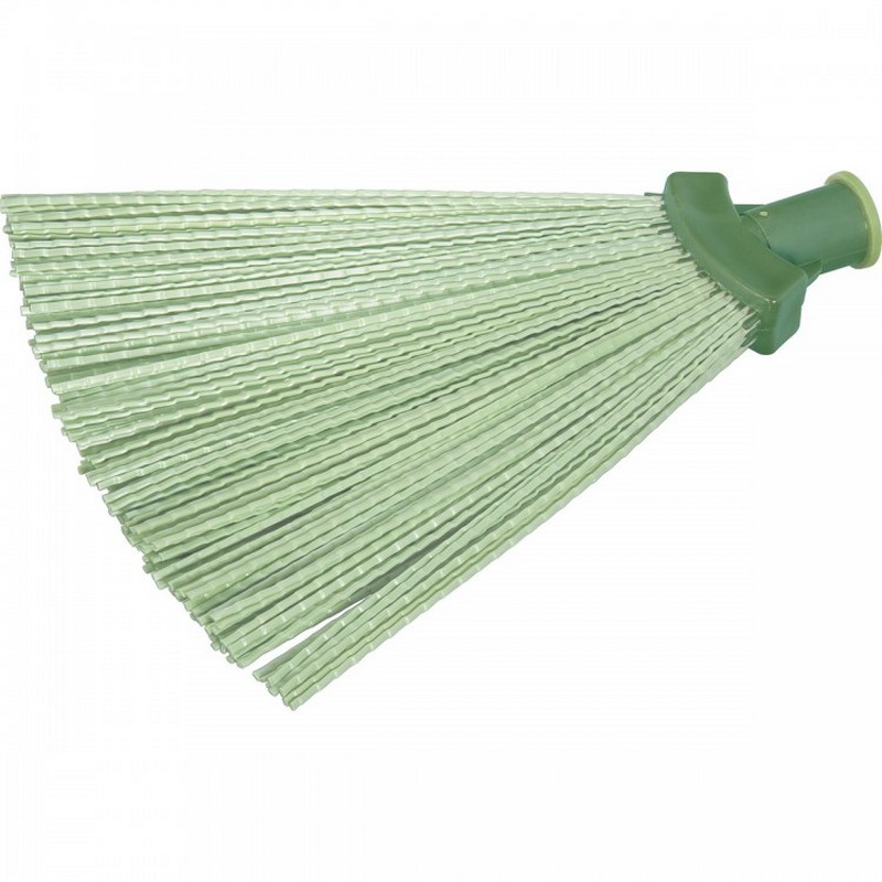 Метла полипропилен. 270х260мм плоская веерная с резьбой (без черенка) №2 СИБРТЕХ 63208