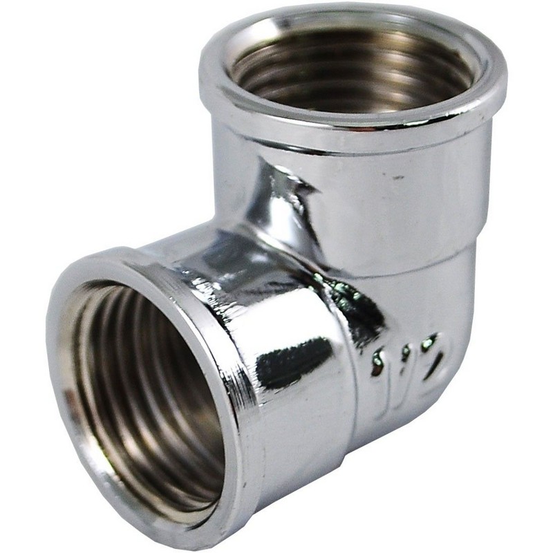 Угольник МО 15*1/2 ВР хром