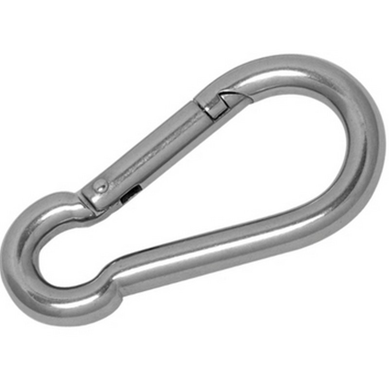 Карабин пружинный 5мм DIN5299С