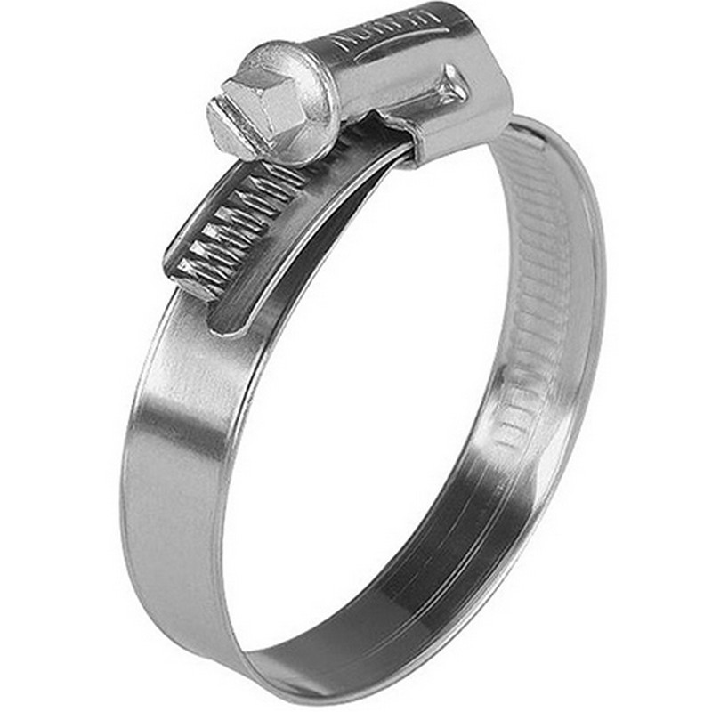 Хомут червячный нерж. 40-60мм