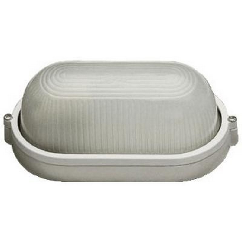 Светильник НПБ 1201 овал. 100вт белый. IP54 