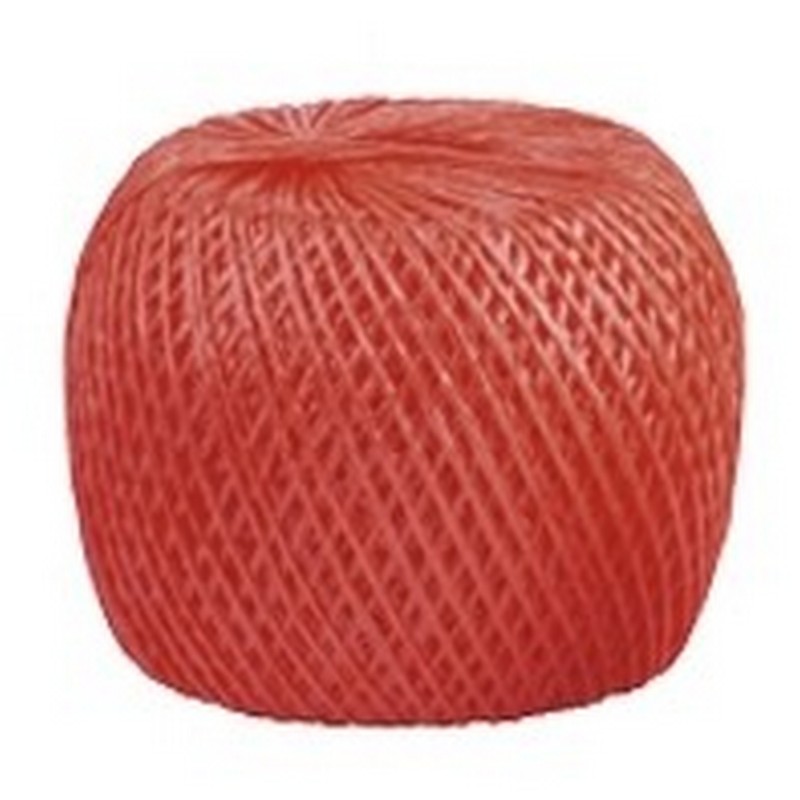 Шпагат полипр. 60м красный