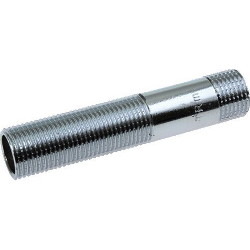 Сгон 1/2" 75мм хром TRm 06091