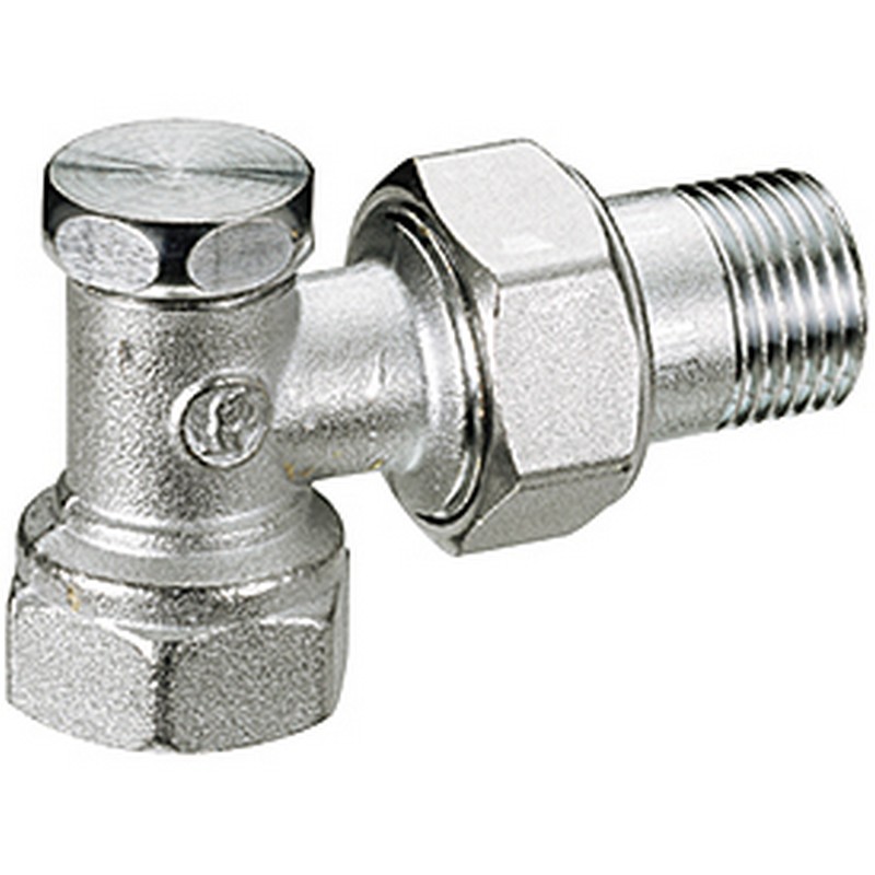 Клапан отсечной угловой 3/4 НР/ВР с американкой   R16D2 GIACOMINI