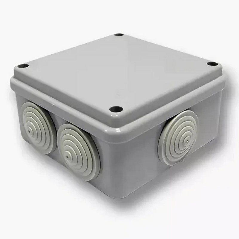 Коробка о/у 100х100х50мм квадр. IP54 Рувинил 67050