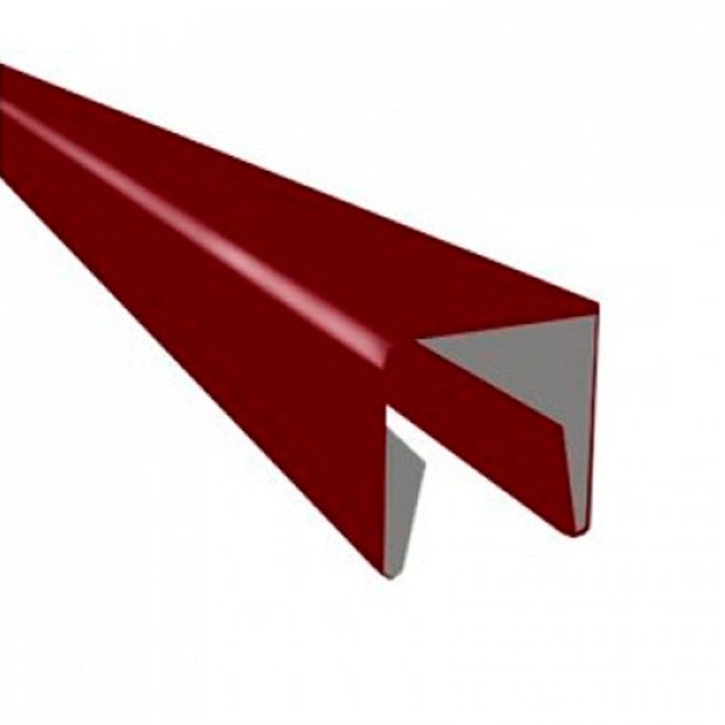 Заборная планка красное вино 20х2000