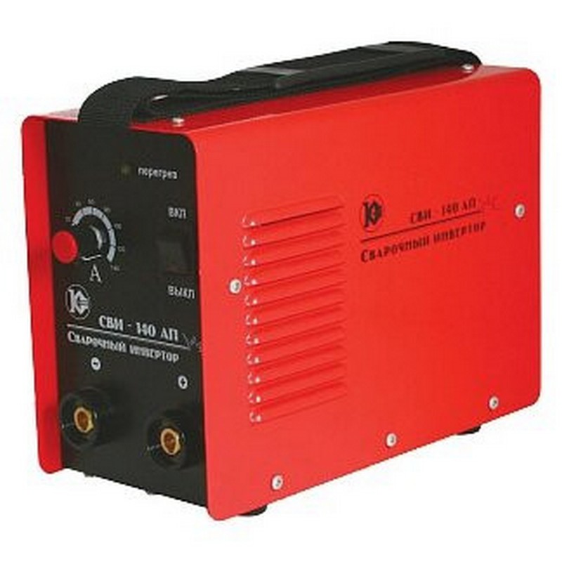 Сварочный инвертор "Калибр СВИ-140АП" (10-140А, 220В 1.6-3.2мм, авторозжиг)
