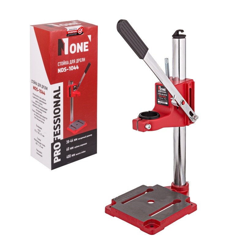 Стойка для дрели NUMBER ONE NDS-1044, 400мм чугун.основа
