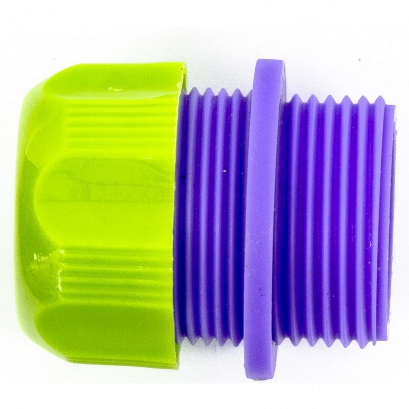 Соединитель для шланга 1/2" - внеш.резба 3/4" пласт. PALISAD 66145