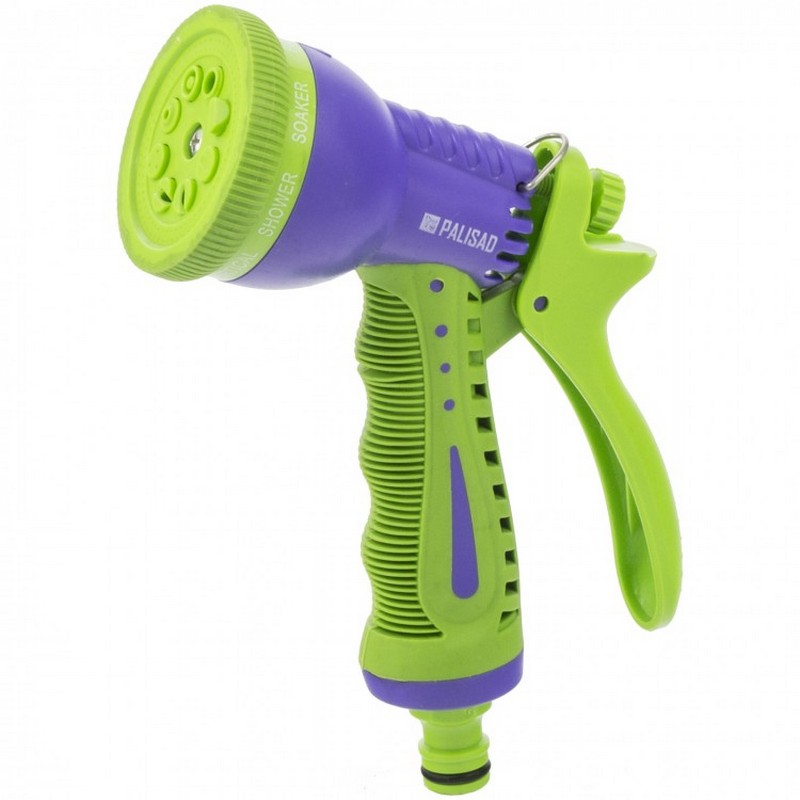 Пистолет распылитель 8-реж. соед.3/4 PALISAD 65146