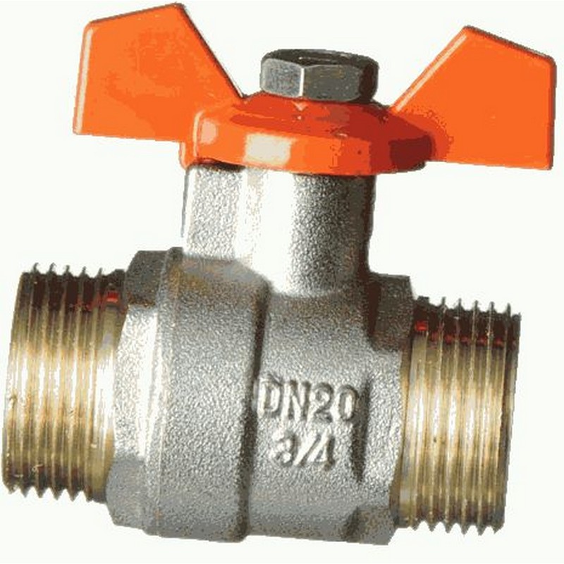 Кран шаровый 3/4 н/н бант Terma-R 30509