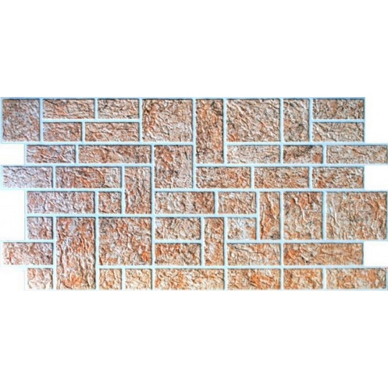 Панель ПВХ Камень пиленный желтый 500х1035мм