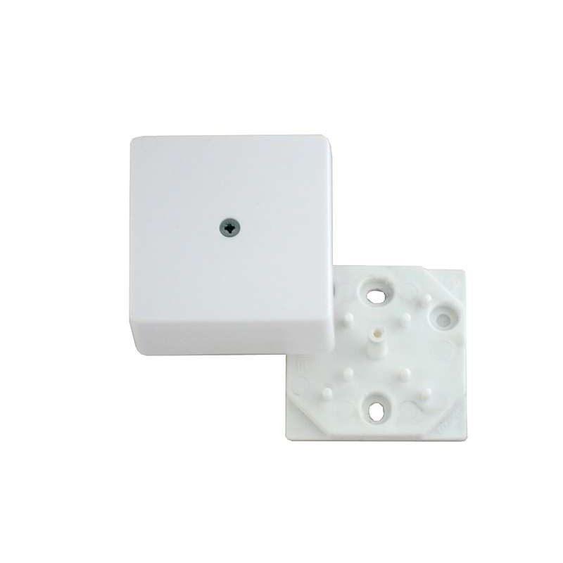 Коробка о/у 60х60х30 квадр. с клемн. белая HEGEL КРК2701