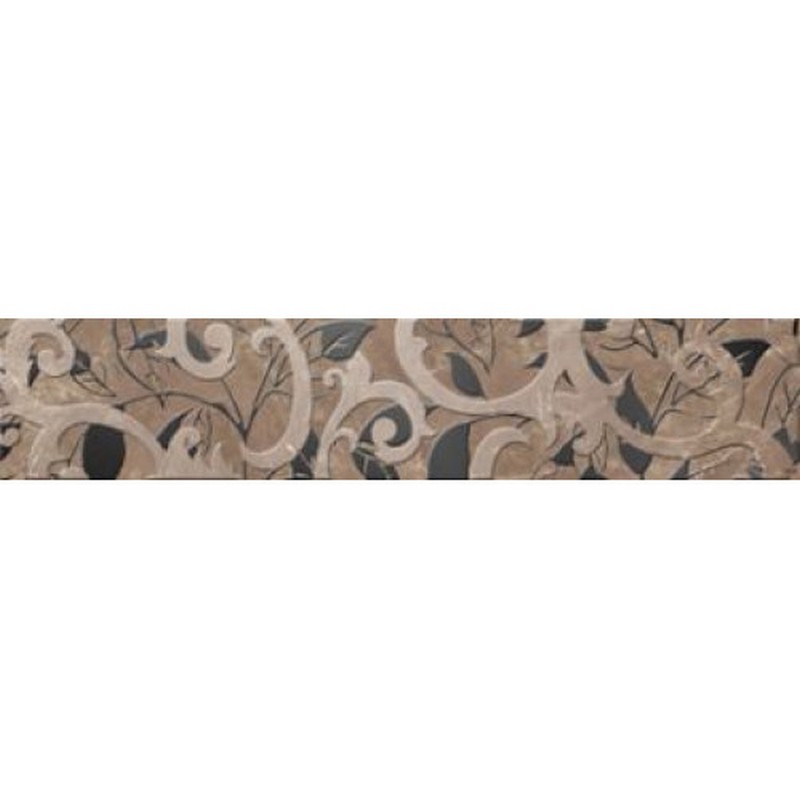 Бордюр 300х60 Сирокко табачный