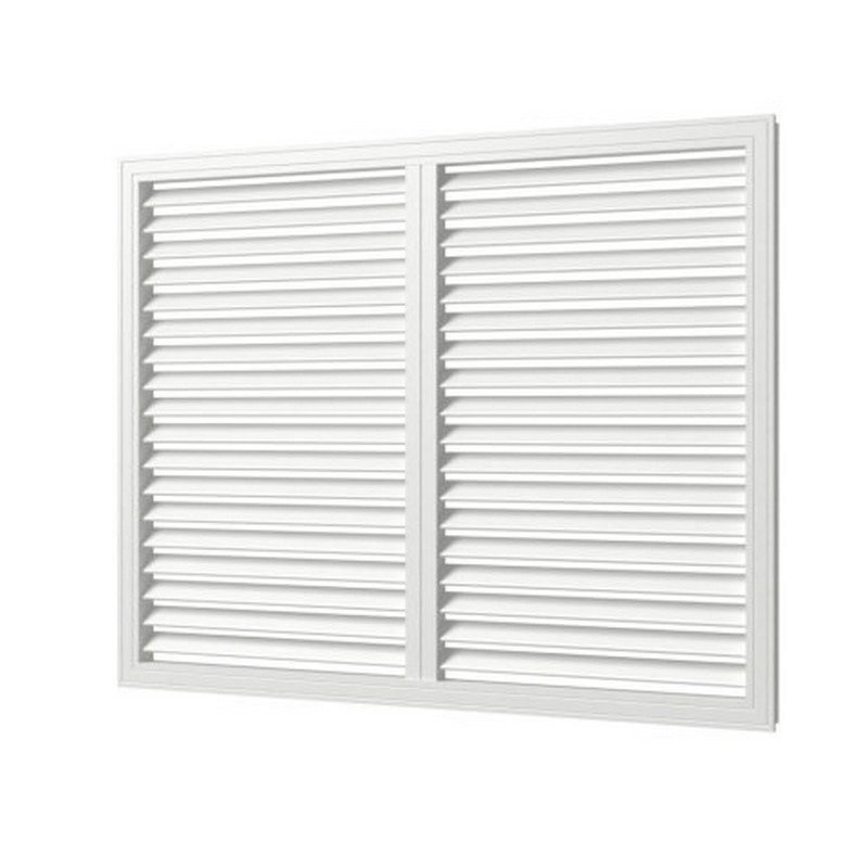 Решетка радиаторная Белая 0,6*0,9 П6090Р