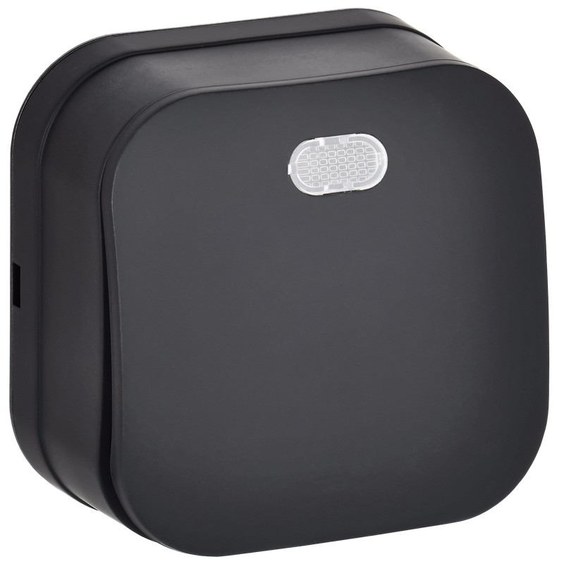 Выключатель о/у 1-кл. с индик. Черный 10А GLORY ВС20-1-1-ХЧм IEK EVH11-K02M-10