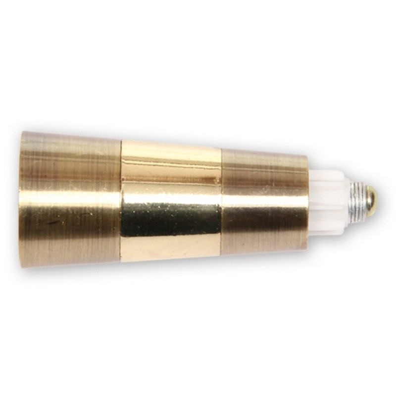 Наконечник КОНУС усеченный (2шт) к карнизу КОВКА ЛЮКС сатин (хром матовый) 16мм