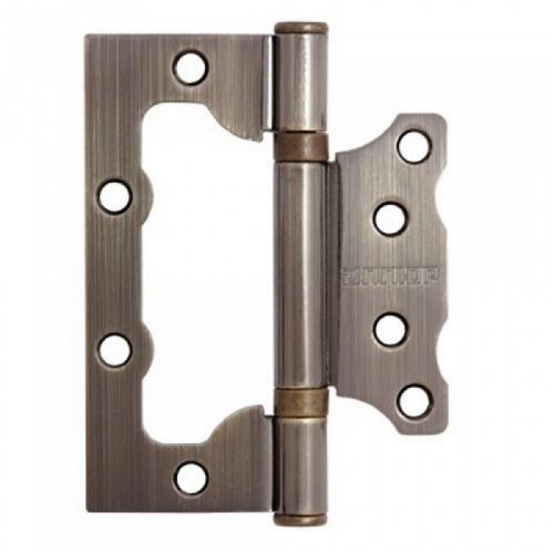 Петля без врезки 100х75 (2шт) 2ВВ АВ (бронза) АЛЛЮР