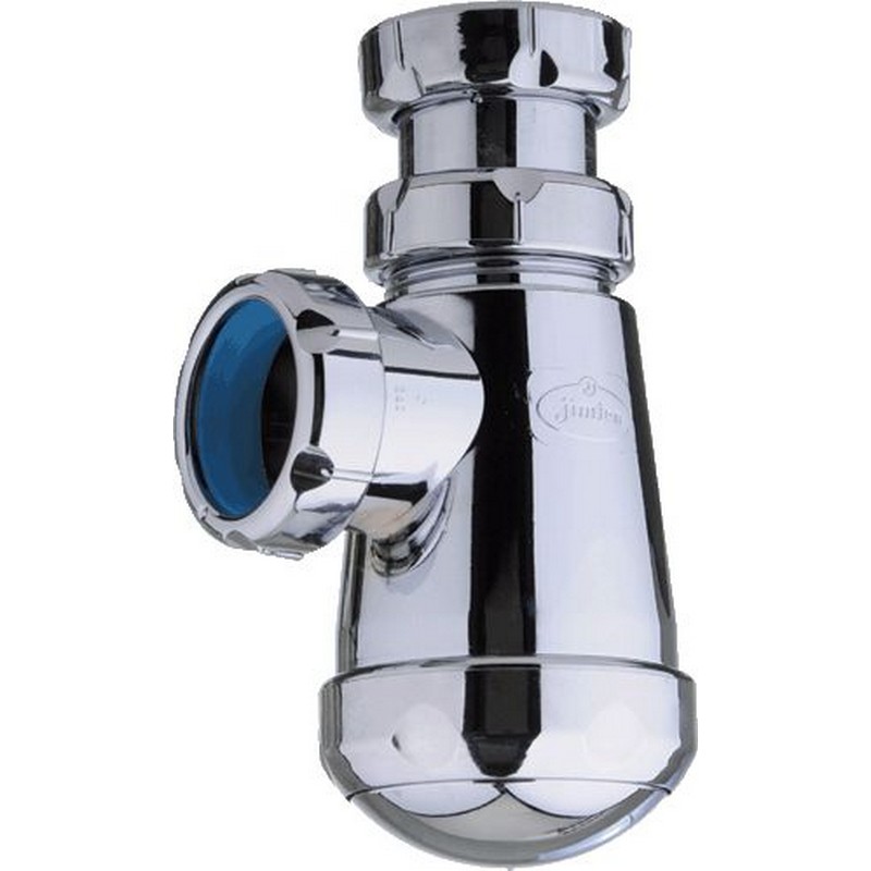 Сифон на 32 без выпуска ХРОМ Jimten S-182