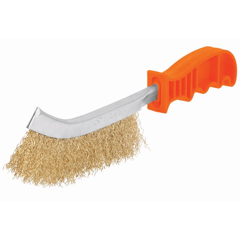 Кордщетка ручная латунная, пластик.ручка КРАТОН