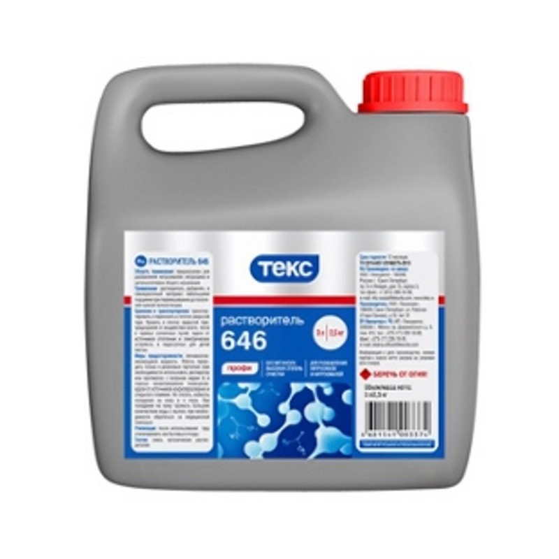 Растворитель 646 5л КР
